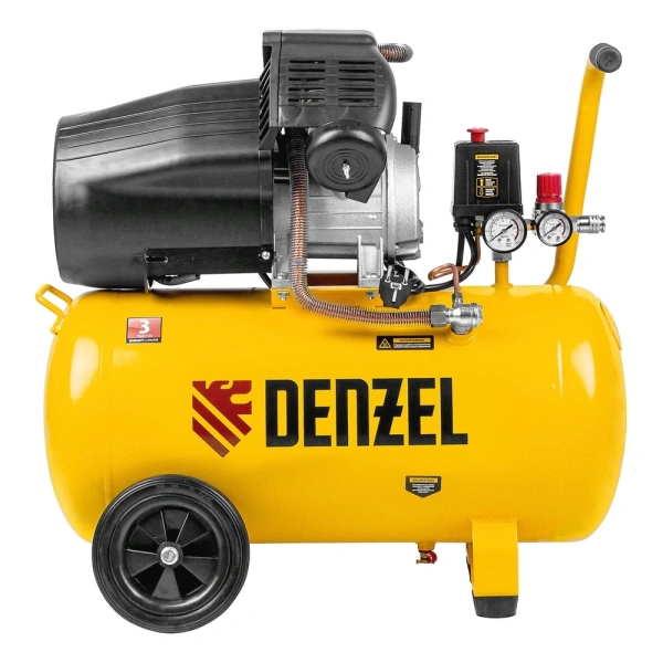 Компрессор с прямым приводом Denzel DCV2200/50, 58167