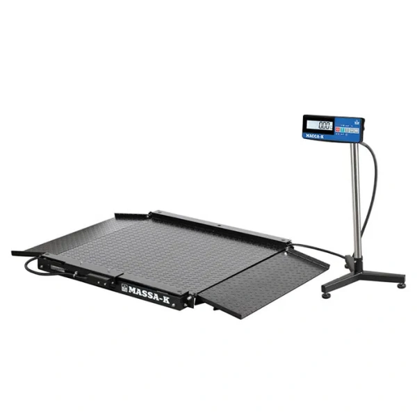 Весы платформенные низкопрофильные МАССА-К 4D-LA-15/12-2000-A(RUEW) (1500х1200)