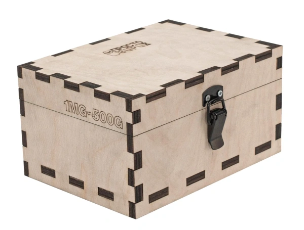 Набор гирь ГО-ПН-1мг-500г класс точности М1 (Ферритная нержавейка)