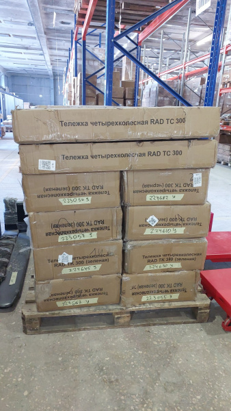 Тележка четырёхколёсная RAD ТС 300 (Уценка) 224606