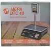 Весы торговые МЕРА ВТС 40 (Уценка)