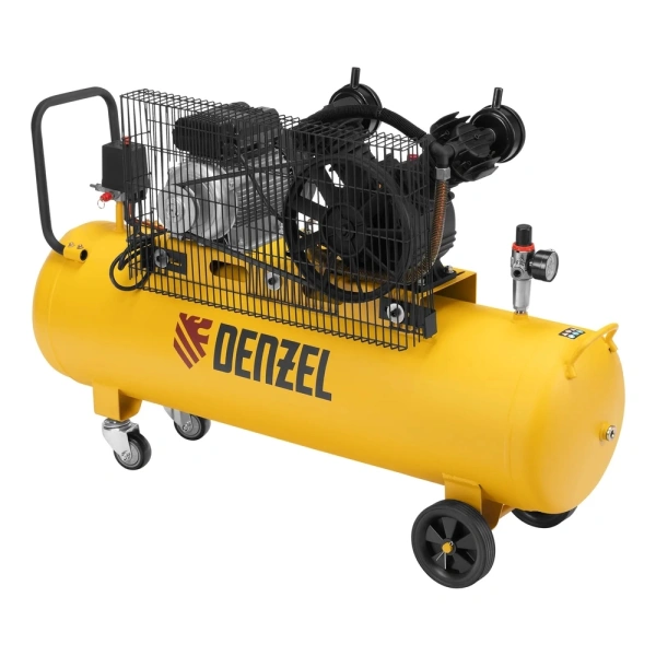 Компрессор с ременным приводом Denzel BCV2300/100, 58111