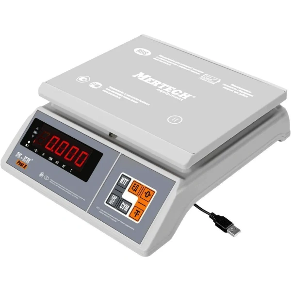 Весы фасовочные высокоточные M-ER 326AFU-32.1 LED «POST II» с USB COM