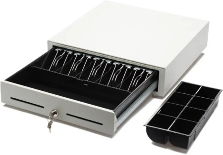 Денежный ящик PayTor HT-410S, Белый, Штрих