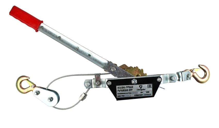 Лебедка ручная рычажная Shtapler ЛРР 3000кг 2м