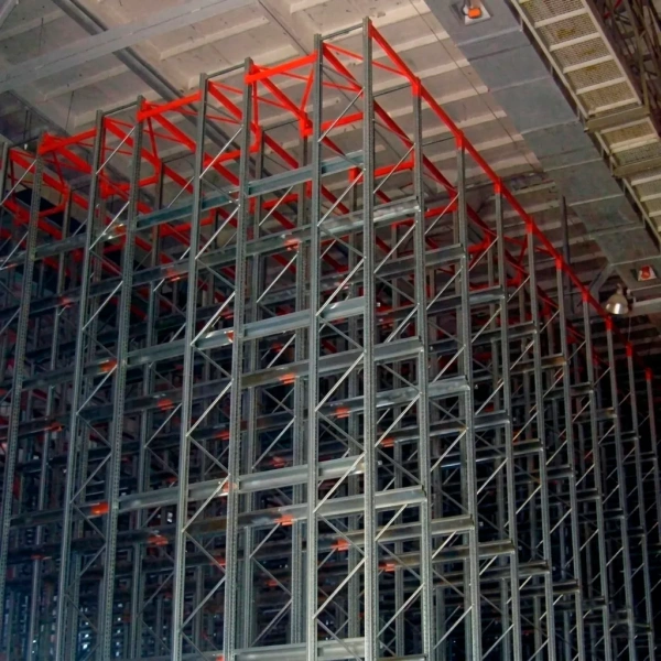 Стеллажи набивные фронтальные (нагрузка на уровень 1000 кг) 3 уровня