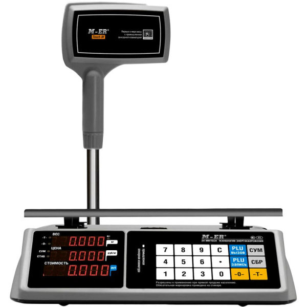 Весы торговые M-ER 328ACPX-6.1 LED "TOUCH-M"