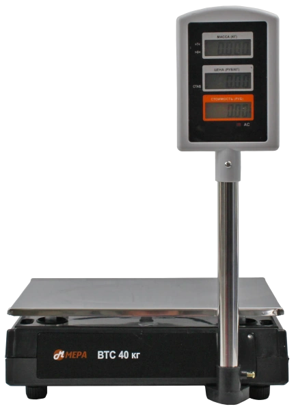 Весы торговые МЕРА ВТС 40
