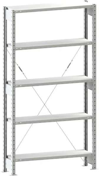 Стеллажи металлические для гаража (нагрузка на полку 120 кг) 8 полок