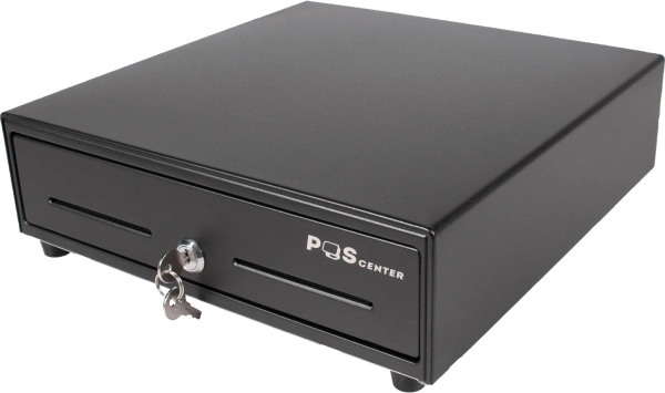 Денежный ящик POScenter 13E 330x335x90 распайка для "Epson/АТОЛ, без датчика открытой крышки", черный
