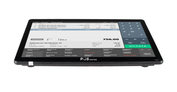 Компактный POS-терминал POScenter Wise Pro 2V2 (11.6", P-CAP, J4105, RAM 8Gb, M2 SSD 128Gb, WiFi, BT, АКБ) без ОС