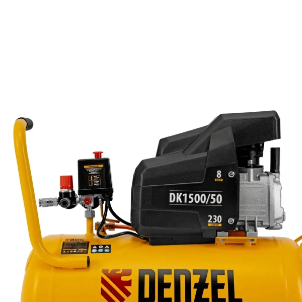 Компрессор воздушный Denzel DK1500/50, 58064