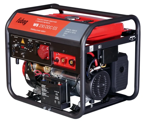 Сварочный генератор FUBAG WS 230 DDC ES с электростартером