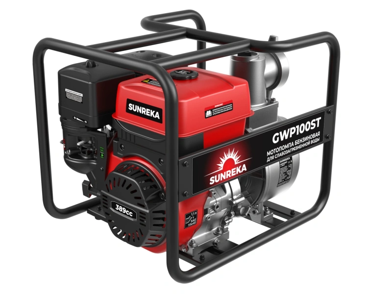 Мотопомпа SUNREKA GWP100ST