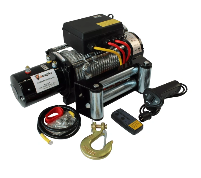 Лебедка электрическая автомобильная Shtapler S (J) (12В 10000lb 4536кг/28м)