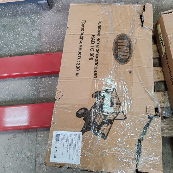 Тележка четырёхколёсная RAD ТС 300 (Уценка) 206901