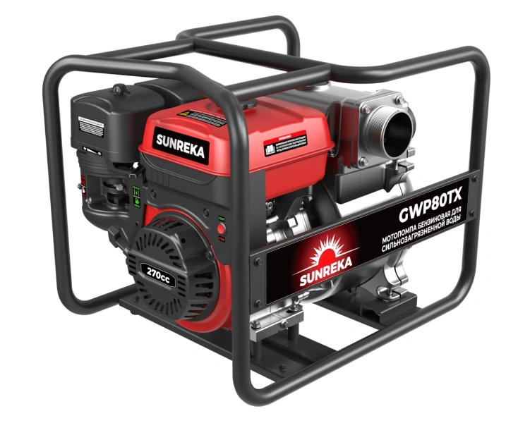 Мотопомпа SUNREKA GWP80TX
