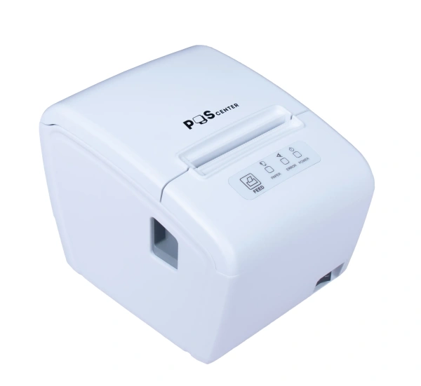 Принтер чеков POScenter RP-100W (80мм, 260 мм/сек, автоотрез, RS232+USB+LAN+wifi) белый