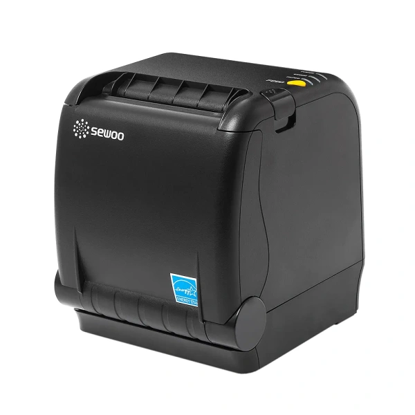 Принтер чеков 80 мм, Sewoo SLK-TS400 UE_B (220мм/сек., USB, Ethernet) черный