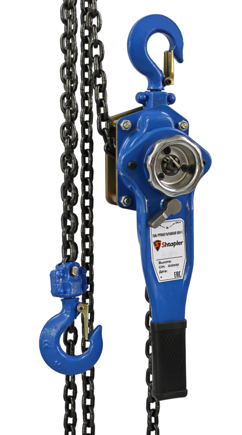Таль ручная рычажная Shtapler HSH-E 1т 3м Таль ручная рычажная Shtapler HSH-E 1т 3м