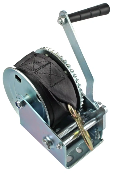 Лебедка ручная барабанная Shtapler FD-1200 (540кг, 10м, лента)