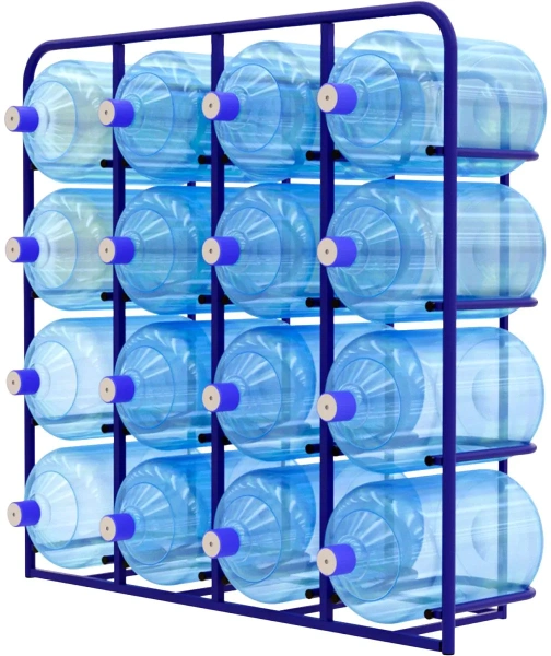 Стеллаж для бутылей с водой СВД 16 378х1204х1250мм (16шт)