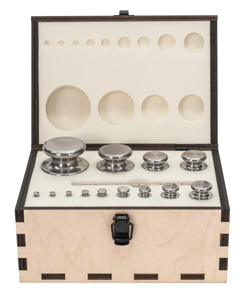 Набор гирь ГО-ПН-1г-1кг класс точности F1 (Ферритная нержавейка)