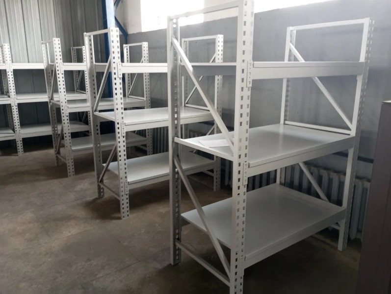 Стеллажи на зацепах (нагрузка 120 кг) 8 полок