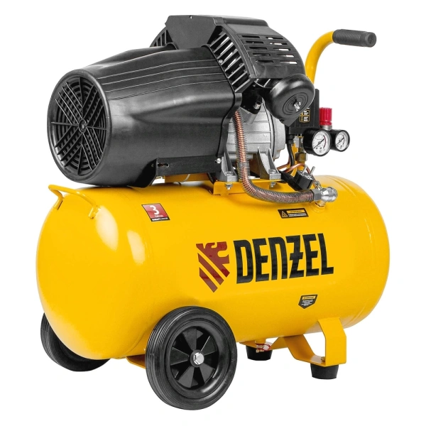 Компрессор с прямым приводом Denzel DCV2200/50, 58167