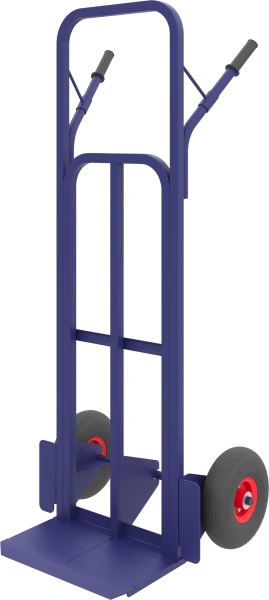 Тележка двухколесная грузовая КГ 350 колёса пневмо d 250