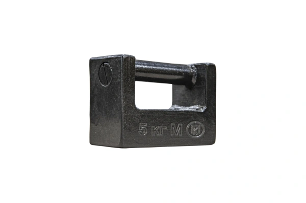 Гиря ГО-П-5кг ПР класс точности M1