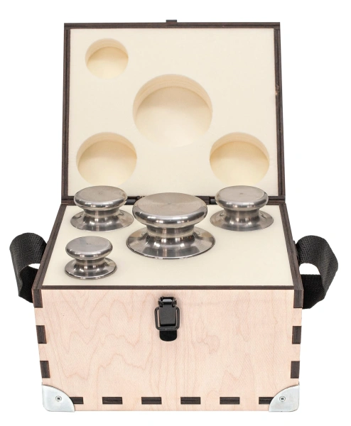 Набор гирь ГО-ПН-1кг-5 кг класс точности М1 (Ферритная нержавейка)