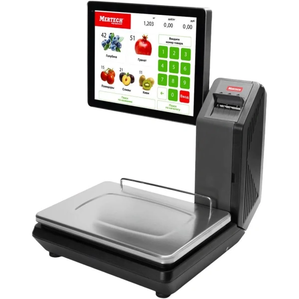 Весы с печатью этикеток M-ER 725PM-15.2 (15", USB, Ethernet, Wi-Fi)