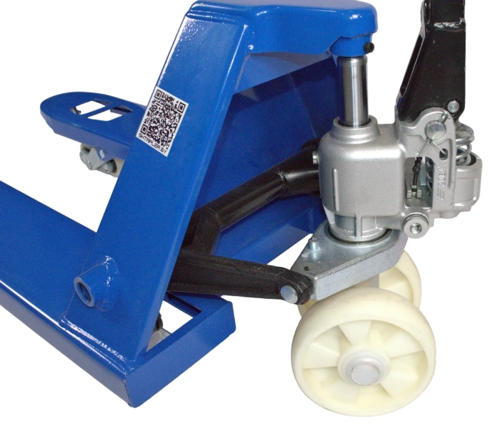 Тележка гидравлическая ручная с короткими вилами Shtapler AC 2500 NY, длина вил 800мм