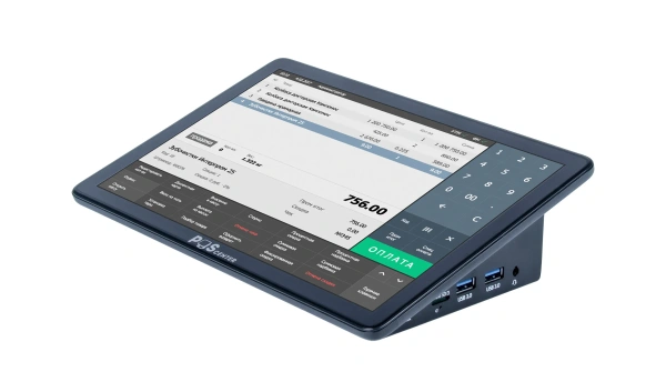 Компактный POS-терминал POScenter Wise Lite 2V2 (10.1", J4105, RAM 4Gb, M2 SSD 128Gb, WiFi, BT) без ОС