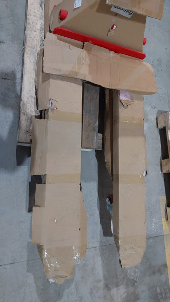 Ручная гидравлическая тележка с весами Shtapler CBY 2500 PU (Уценка) 215993