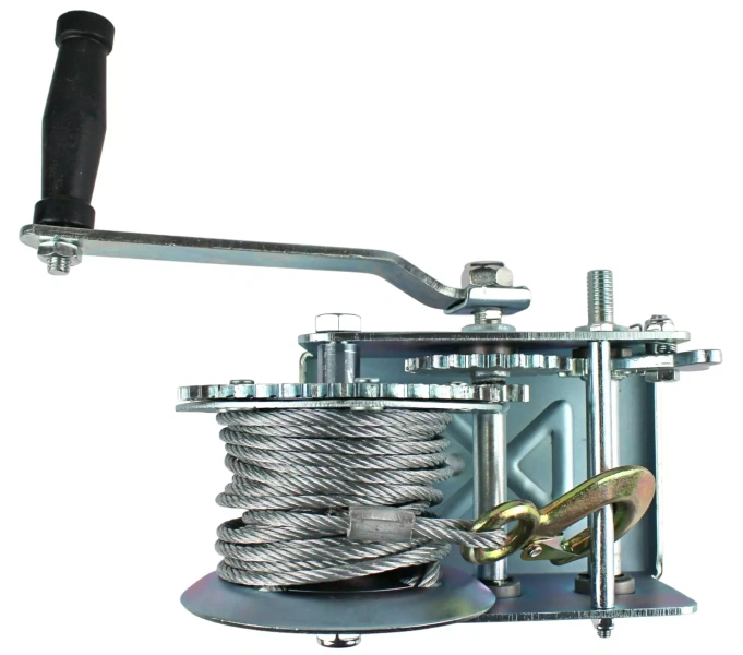 Лебедка ручная барабанная Shtapler FD-2500 (1130кг, 20м, трос)