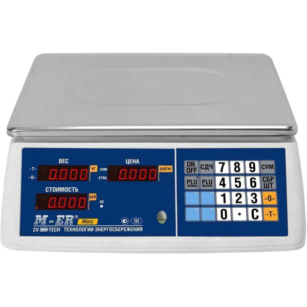 Весы торговые M-ER 223AC-32.5 LED "Mary"
