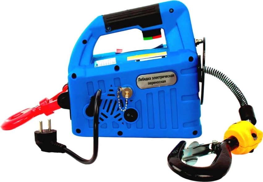 Лебедка электрическая переносная Shtapler SQ-01 (J) 450кг 4,6м 220В