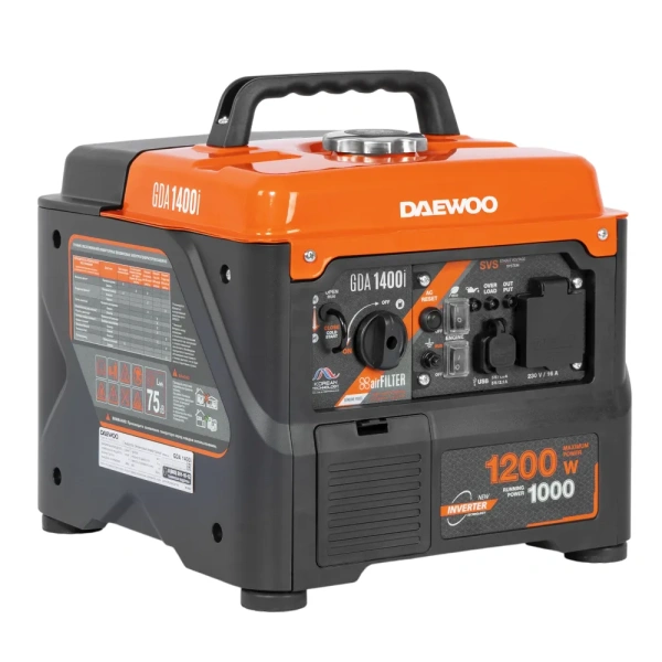Генератор бензиновый инверторный DAEWOO GDA 1400i