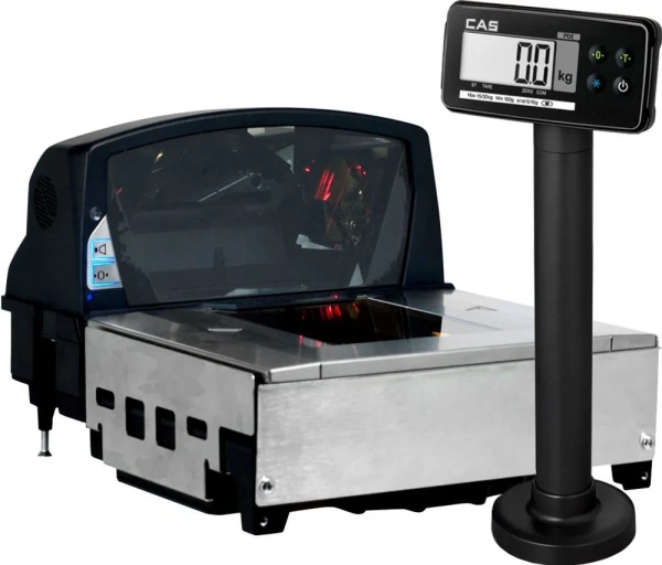 Встраиваемые торговые весы-сканер CAS PDS-II-30M (285х262)