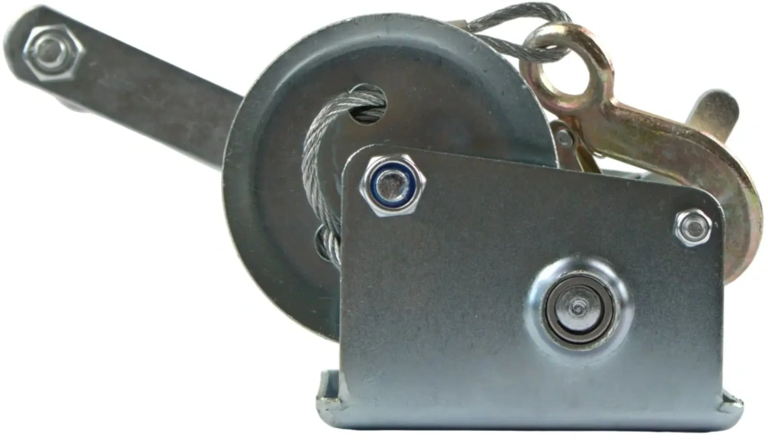 Лебедка ручная барабанная Shtapler FD-500 (220кг, 10м, трос)