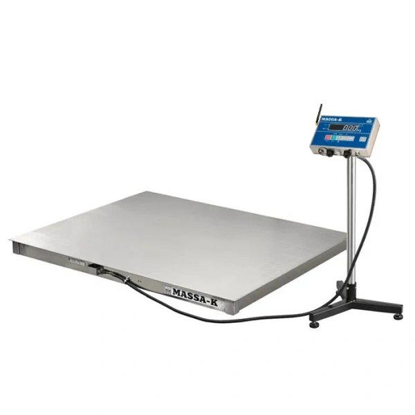 Весы платформенные моноблочные МАССА-К 4D-PM.S-12/10-500-AB(RUEW) (1200х1000)