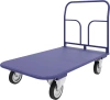 Тележка платформенная четырёхколёсная складная ручка, зацеп. ТПСР 3 МЗ (600х1000)