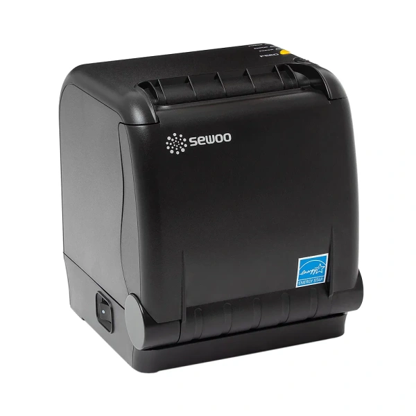 Принтер чеков 80 мм, Sewoo SLK-TS400 UE_B (220мм/сек., USB, Ethernet) черный