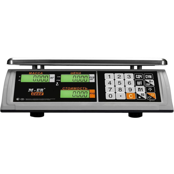 Весы торговые M-ER 327AC-32.5 LCD "Ceed"