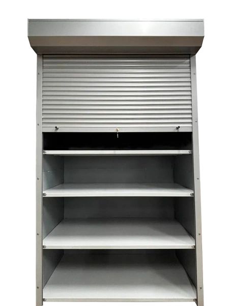 Стеллажи с рольставнями (ширина 1500 мм) 6 полок