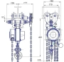Таль ручная ТРШБп-ЕхТ3-1,0 Н-9м