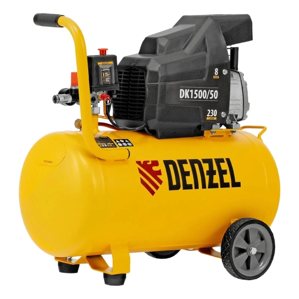 Компрессор воздушный Denzel DK1500/50, 58064