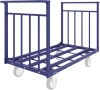 Тележка четырёхколёсная усиленная каркасная с двумя ручками ТТД 5 (700х1200) без колёс